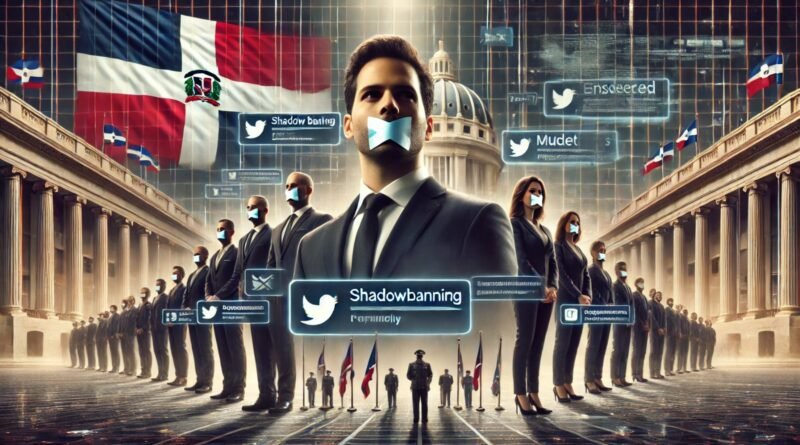 Shadowban en X silencian voces en RD